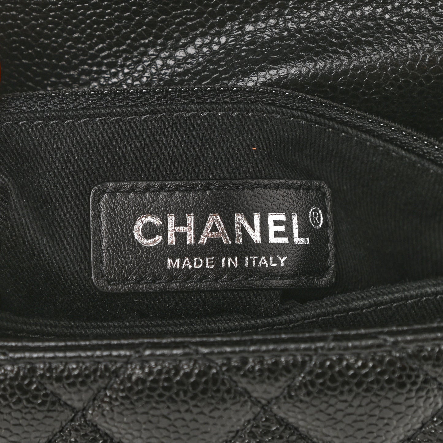 Caviar Quilted Mini Coco Handle Flap So Black