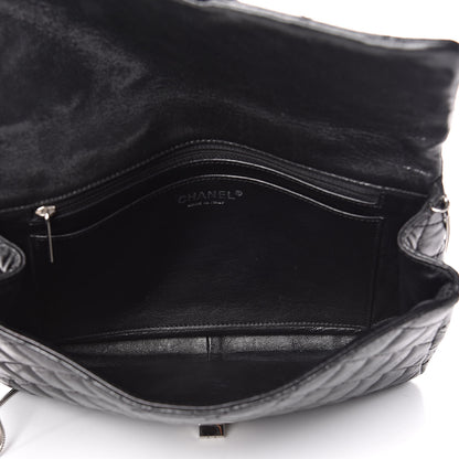Chanel Iridescent Lambskin Quilted Snake Chain 2.55 Reissue Flap Black 5 of 13