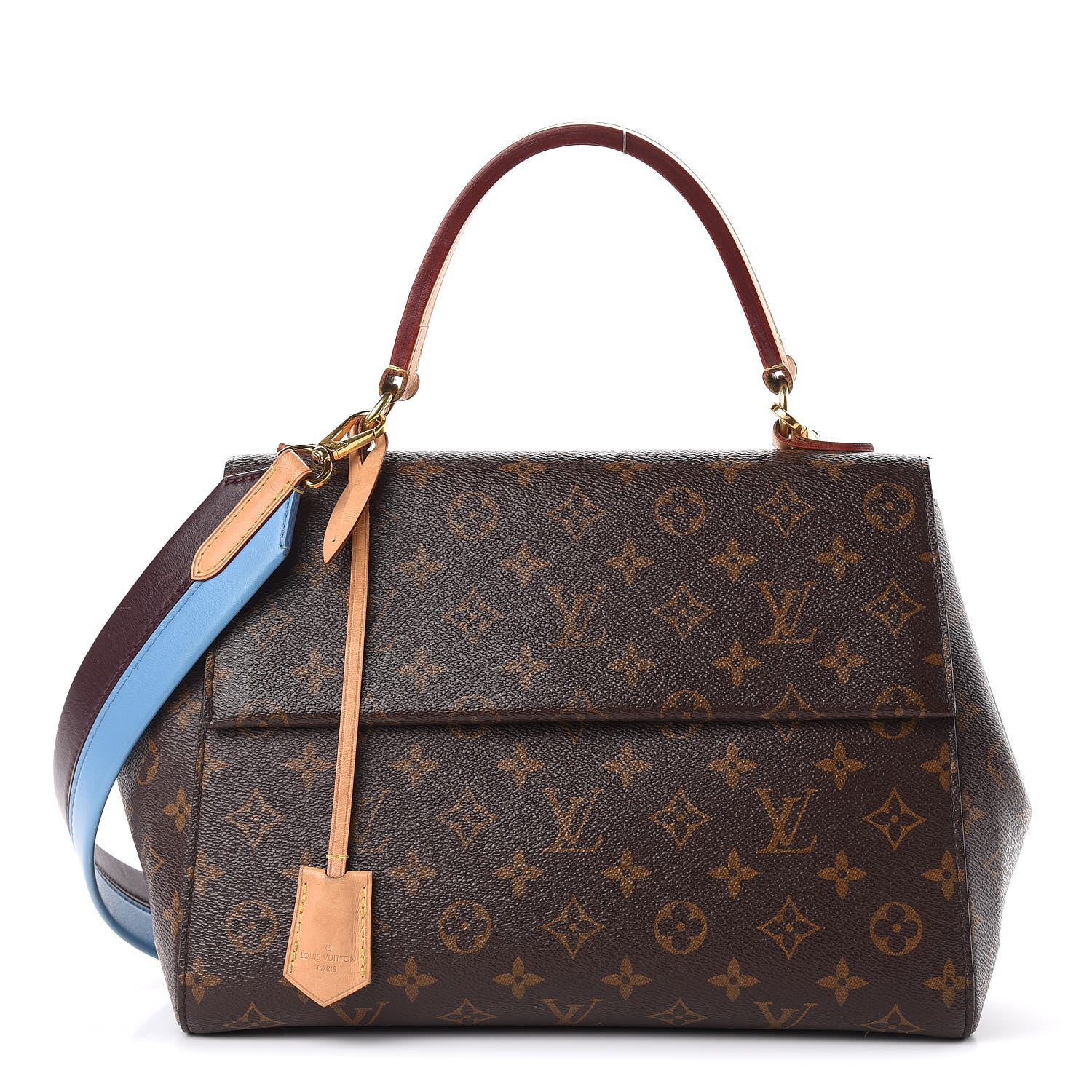 Louis Vuitton Monogram Cluny MM Blue Glacial 1 of 14