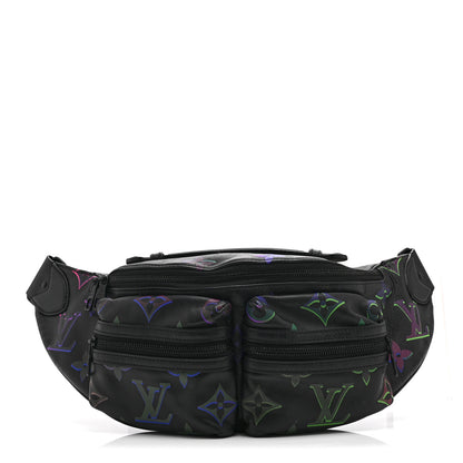 Louis Vuitton Calfskin Monogram Spotlight Comet Bumbag Black Borealis 1 of 9