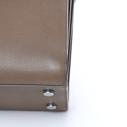 Saint Laurent Grained Calfskin Baby Sac De Jour Dark Beige 11 of 16