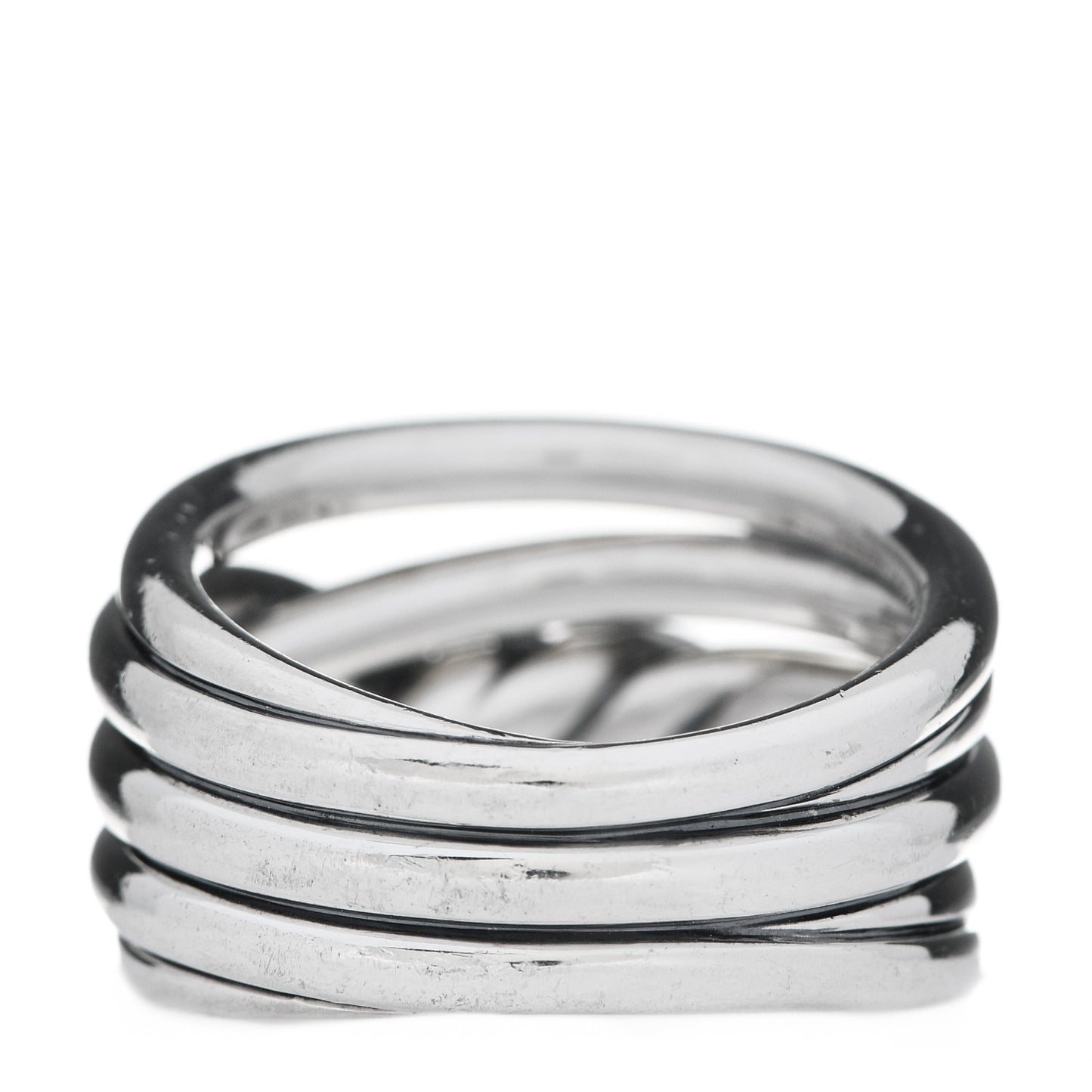 Sterling Silver 14mm Continuance Ring 58 8.25