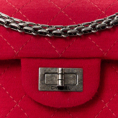 Chanel Jersey Quilted 2.55 Reissue East West Flap Red 8 of 11