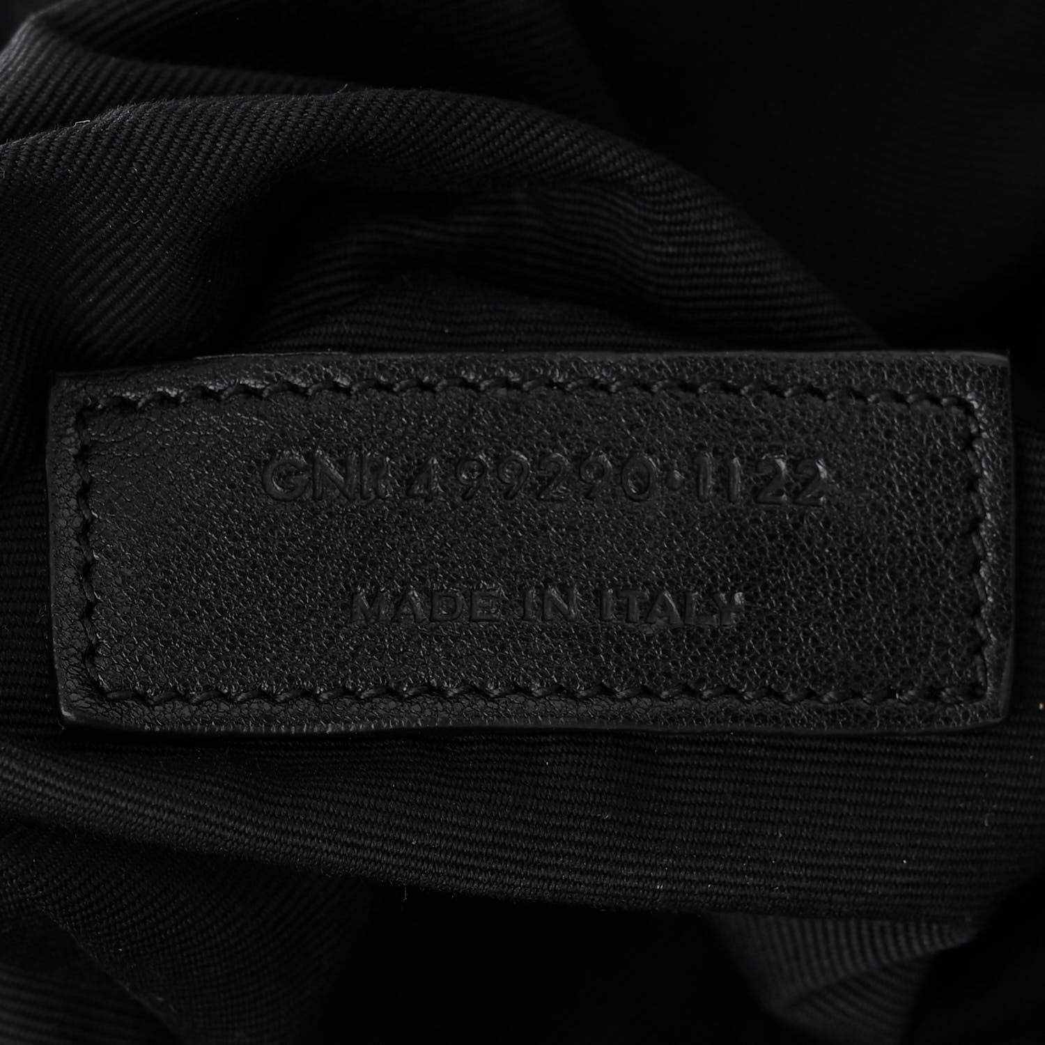 Saint Laurent Raffia Linen Calfskin Rive Gauche Tote Black 7 of 12