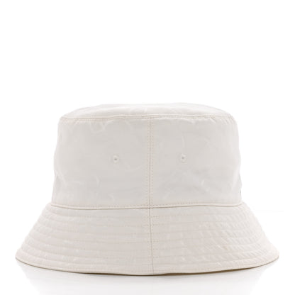 Burberry Polyester Logo Bucket Hat M White 5 of 8