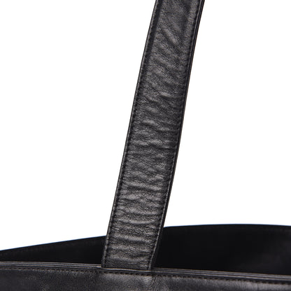 Chanel Lambskin CC Tote Black 16 of 17
