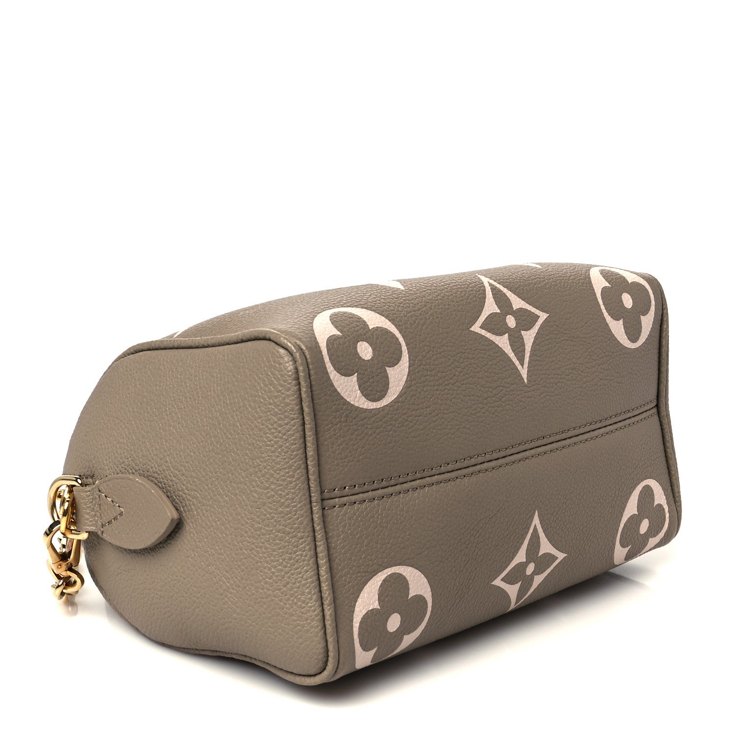 Louis Vuitton Empreinte Monogram Giant Speedy Bandouliere 20 Creme Beige 4 of 11