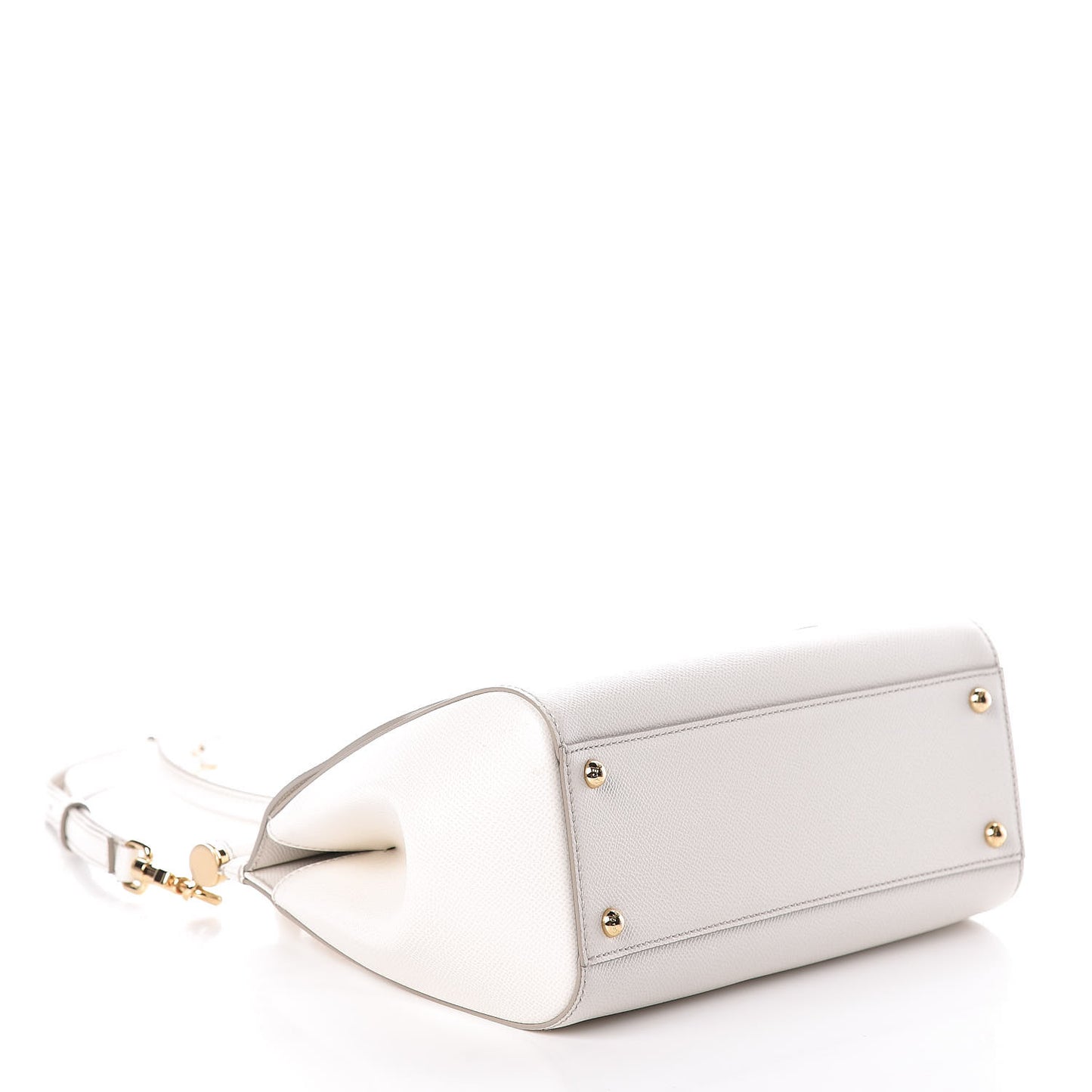 Dauphine Medium Miss Sicily Satchel White