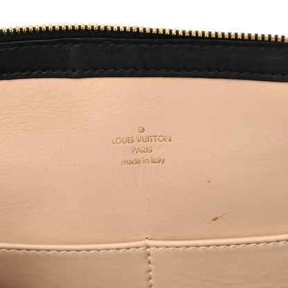 Louis Vuitton Smooth Calfskin Colored Monogram Speedy Amazon MM Blue Black 6 of 15