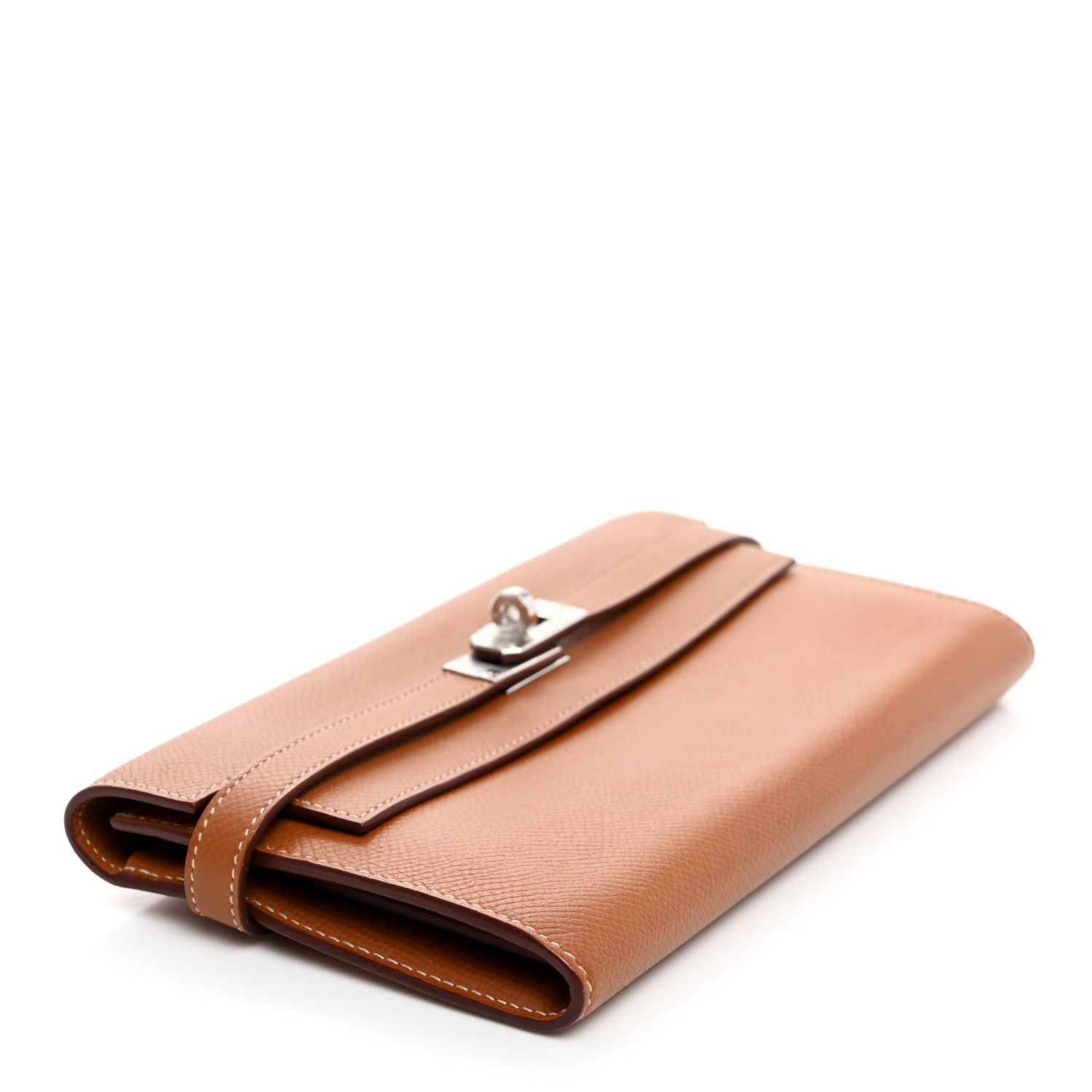 Hermes Epsom Kelly Longue Wallet Gold 4 of 7