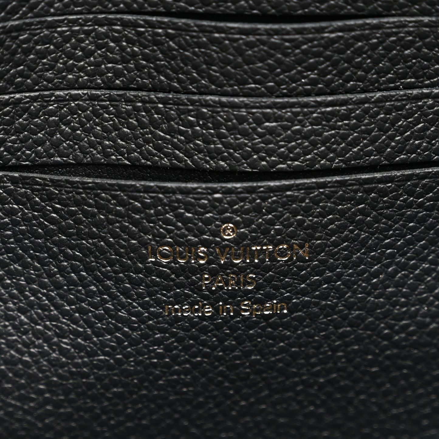 Empreinte Monogram Giant Ivy Wallet On Chain Black