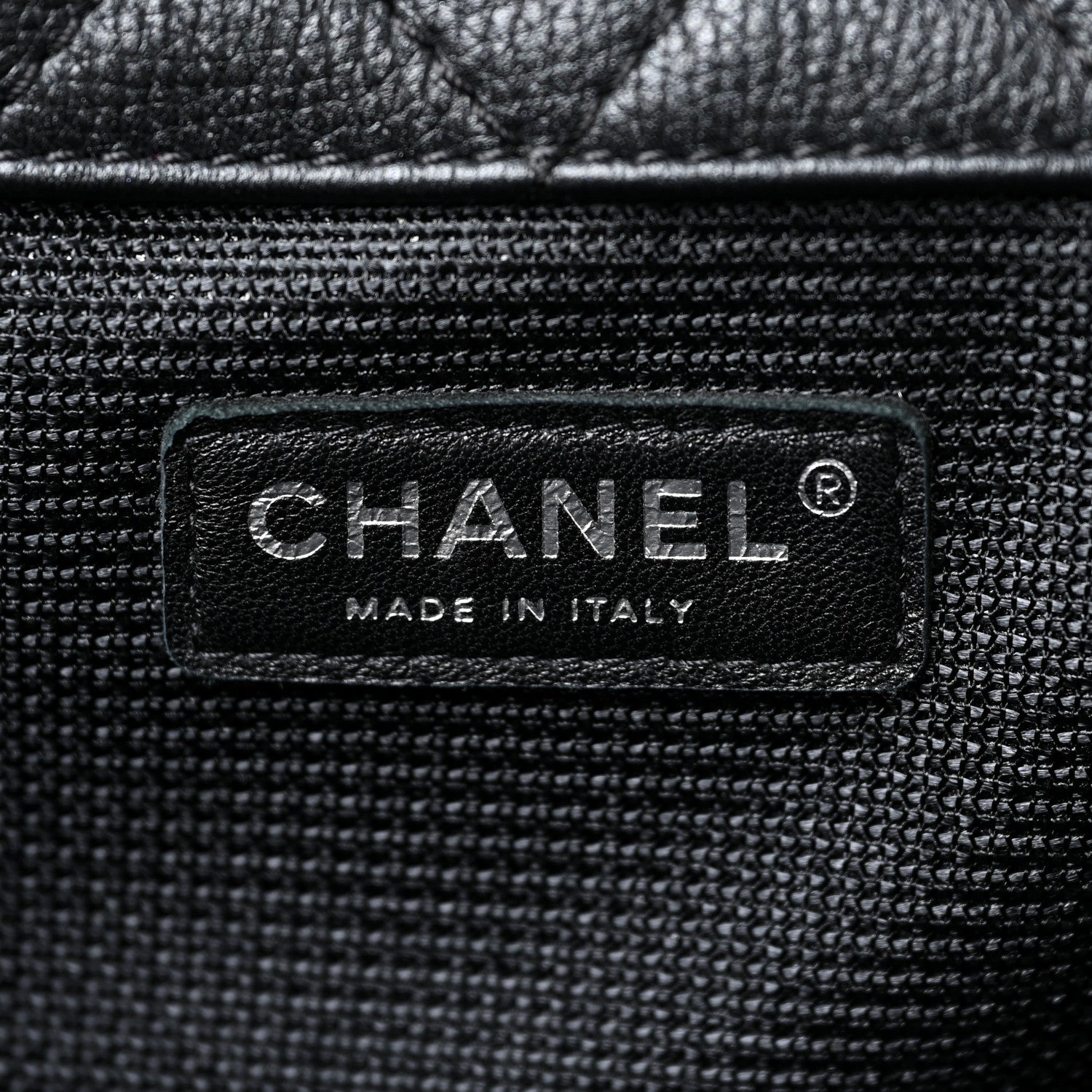 Chanel Calfskin Quilted XXL Travel Flap Bag Black 6 of 10