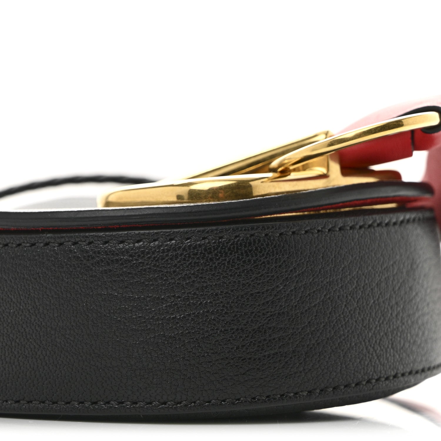 Valentino Garavani Goatskin VRing Crossbody Bag Black 8 of 10