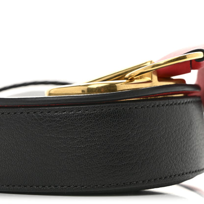 Valentino Garavani Goatskin VRing Crossbody Bag Black 8 of 10