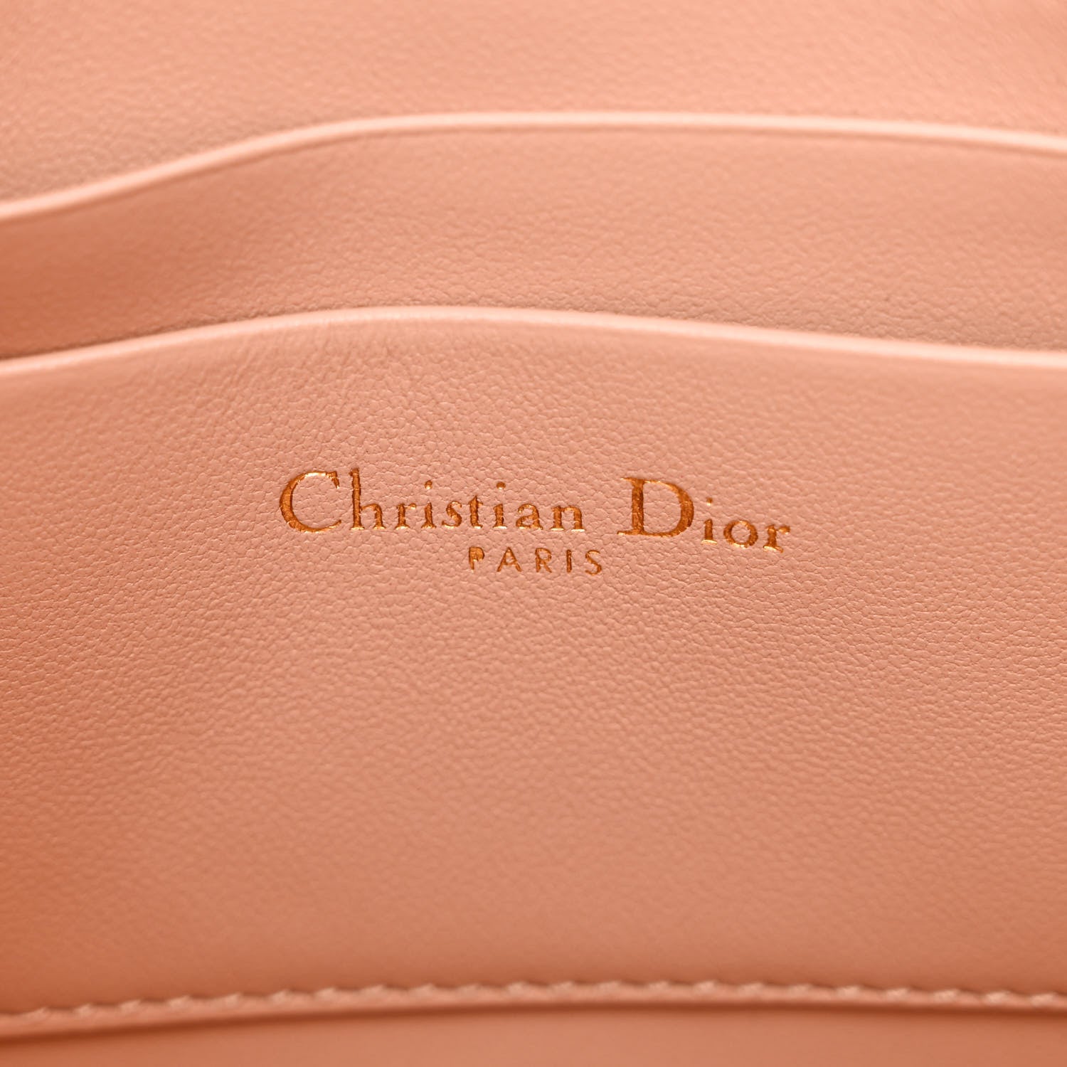 Christian Dior Lambskin Macrocannage Large Caro D-Every Pouch Rose Des Vents 6 of 11