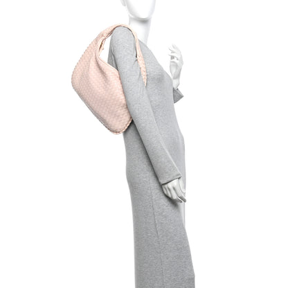 Bottega Veneta Nappa Intrecciato Medium Veneta Hobo Flamingo 2 of 15