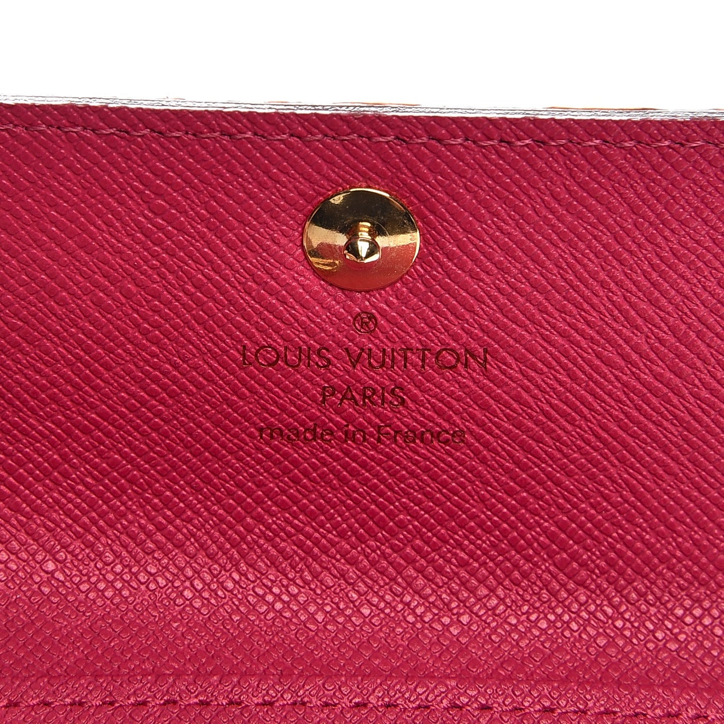 Monogram Multicolor Multicles 4 Key Holder Black Grenade