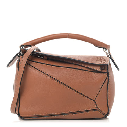 Loewe Calfskin Mini Puzzle Bag Tan 1 of 6