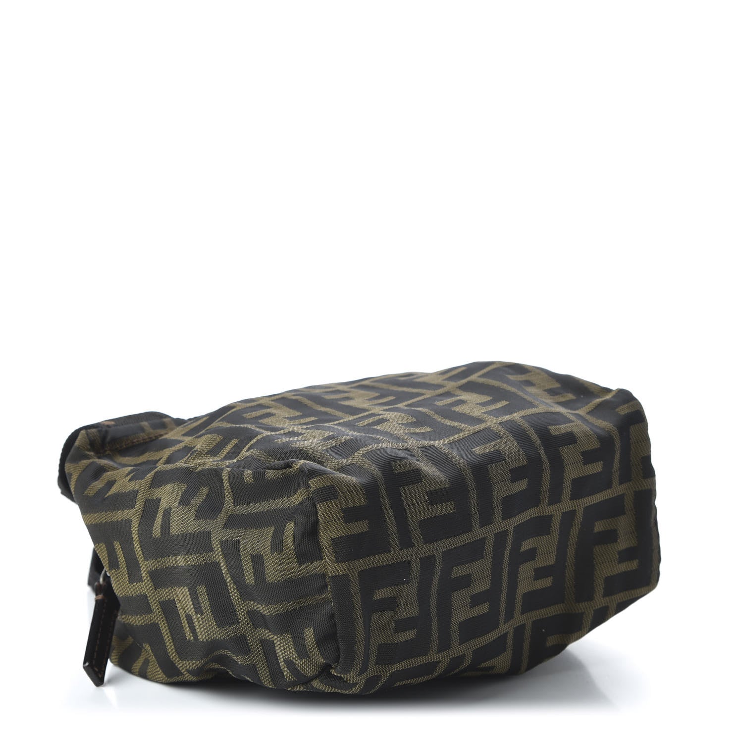 Fendi Fabric FF 1925 Mini Cosmetic Bag Tobacco 4 of 9