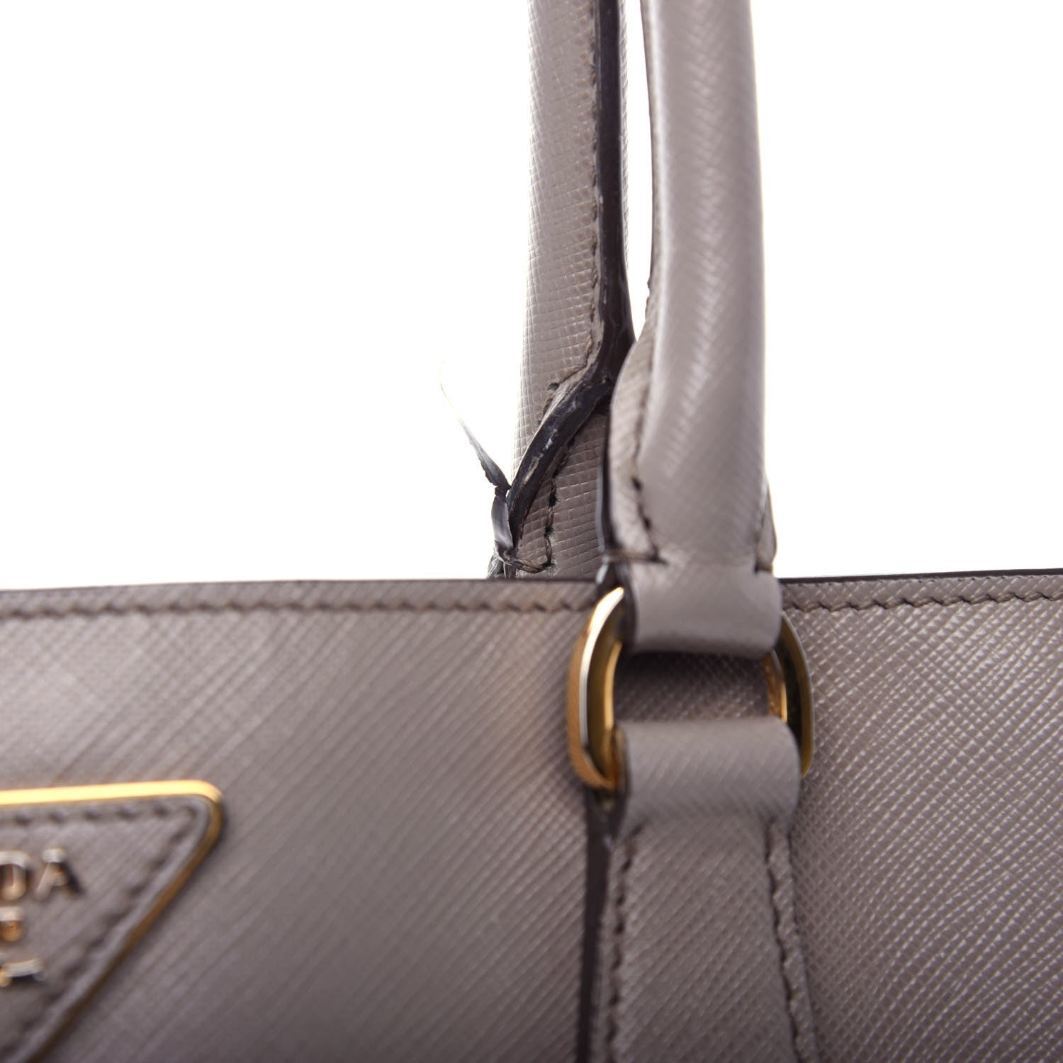 Prada Saffiano Lux Large Tote Pomice 11 of 11