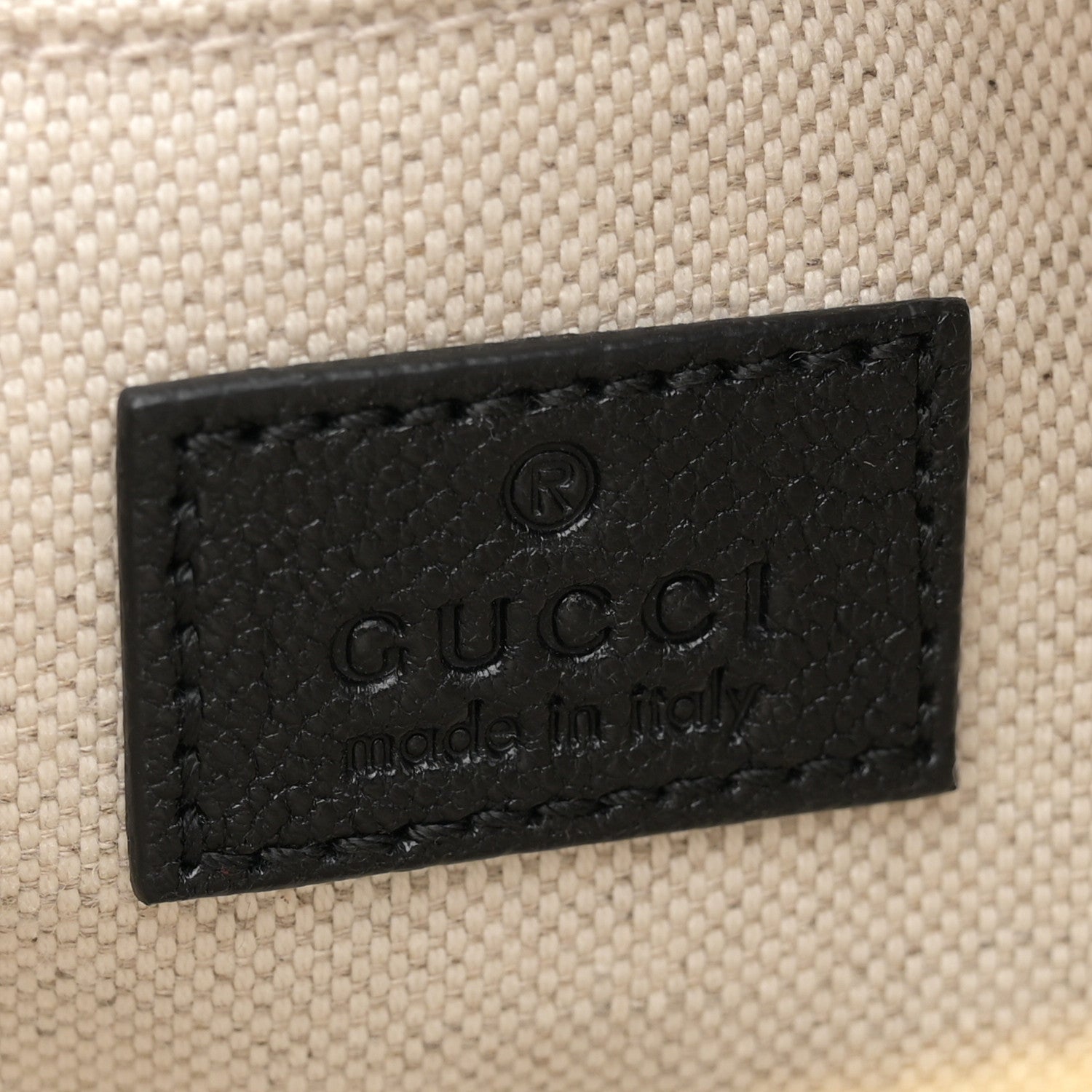 Gucci Sakai Be Green Calfskin Diagonal Stitched Small Blondie Shoulder Bag Black 6 of 10