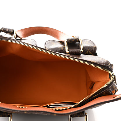 Louis Vuitton LOUIS VUITTON Monogram Manhattan NM Caramel 5 of 10