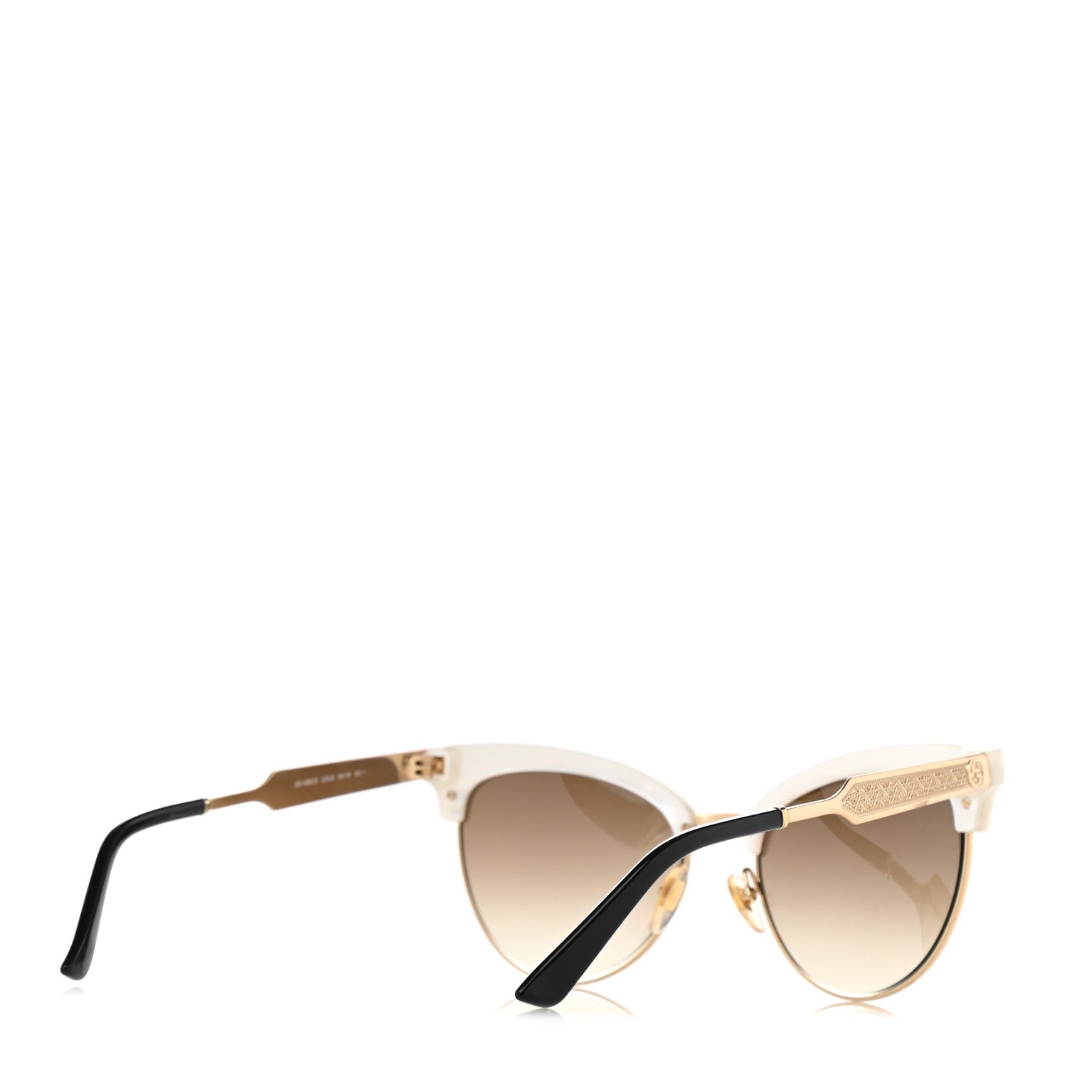 Gucci Acetate Cat Eye Sunglasses GG4283/S White 4 of 9