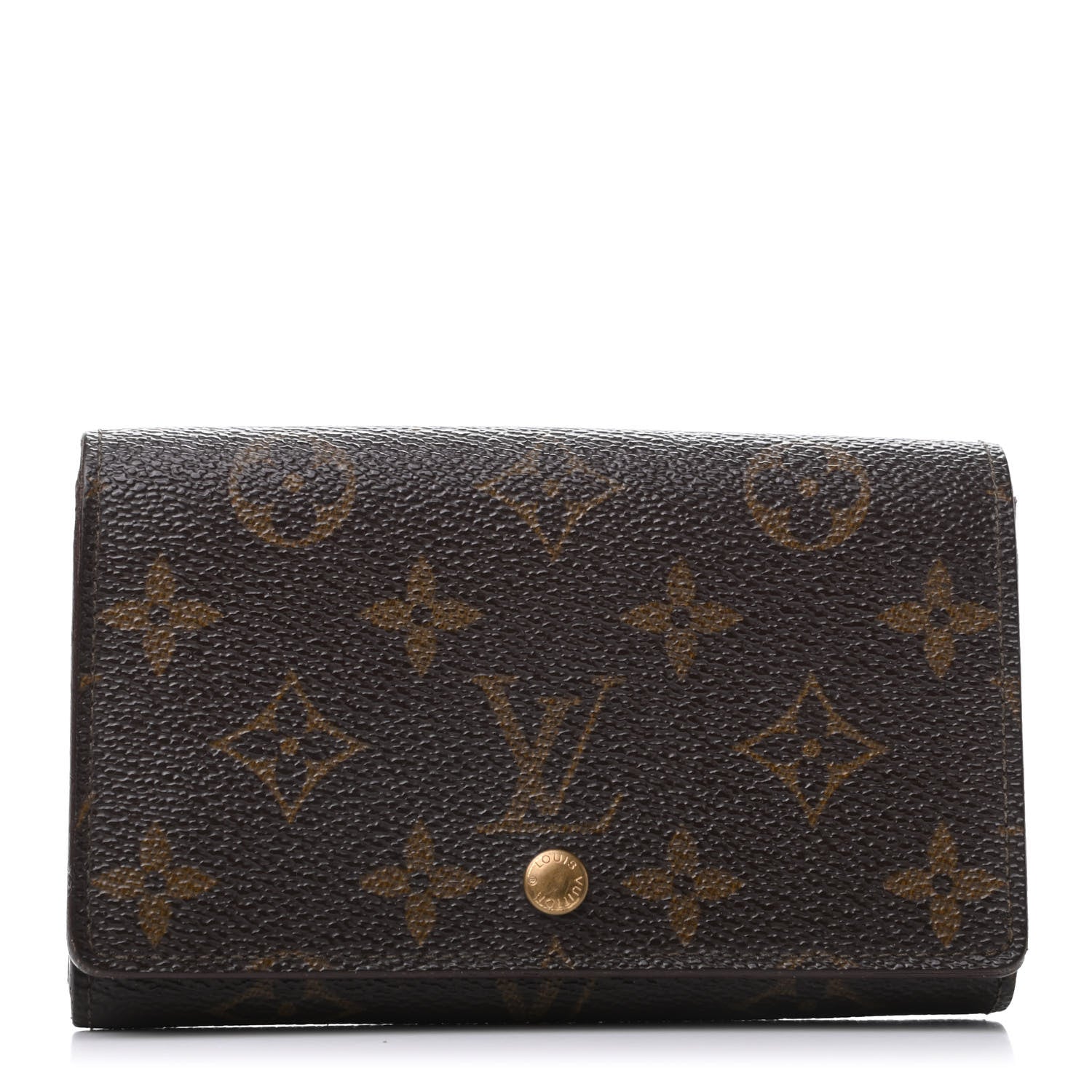 Louis Vuitton Monogram Porte-Monnaie Billets Tresor Wallet 1 of 11