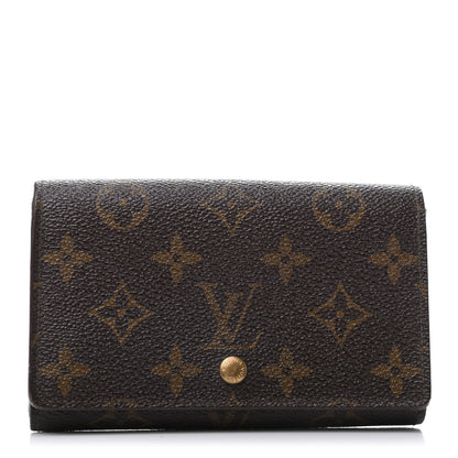 Louis Vuitton Monogram Porte-Monnaie Billets Tresor Wallet 1 of 11
