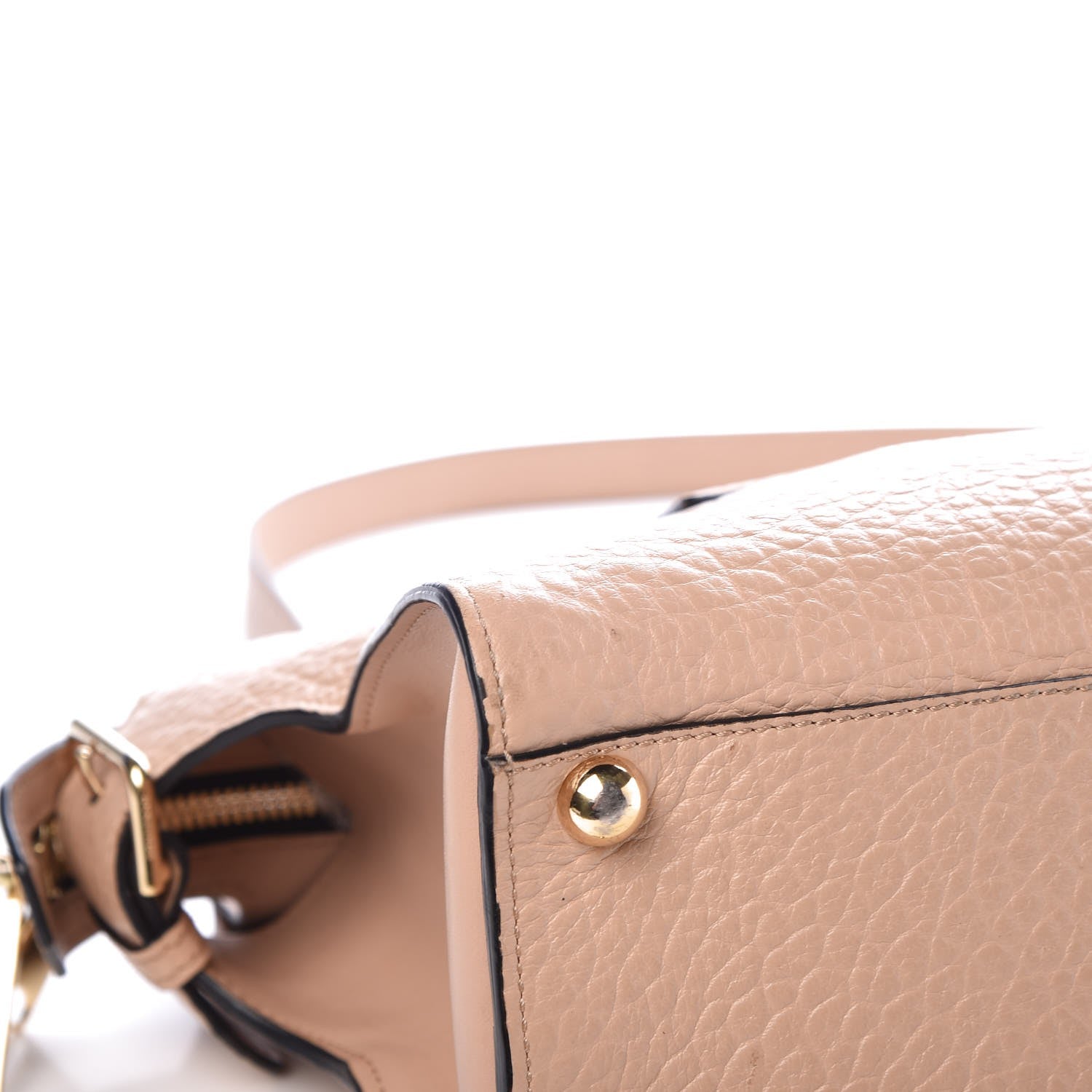 Burberry Signature Grain Medium Gainsborough Beige 11 of 14