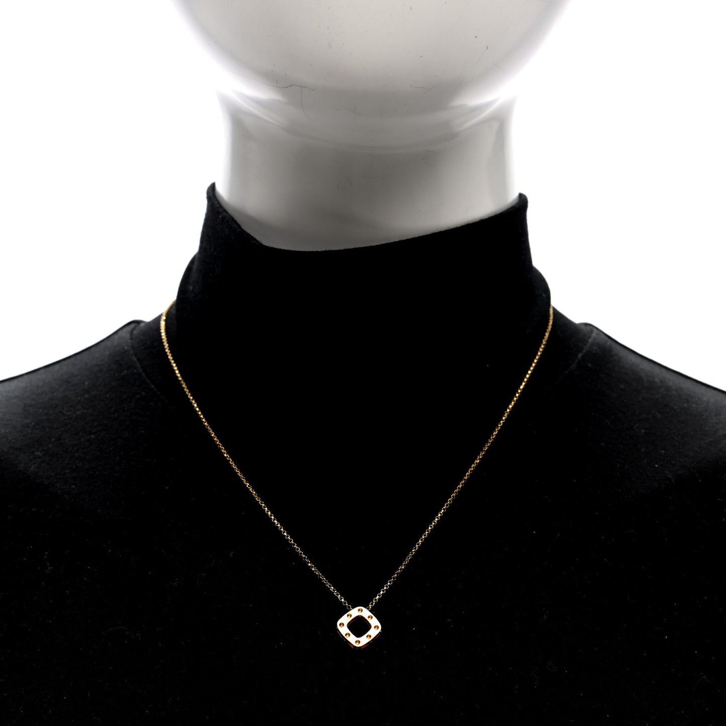 18K Yellow Gold Pois Mois Pendant Necklace