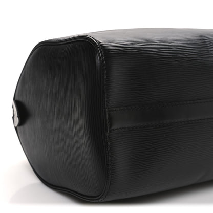 Louis Vuitton Epi Speedy 25 Black 9 of 10