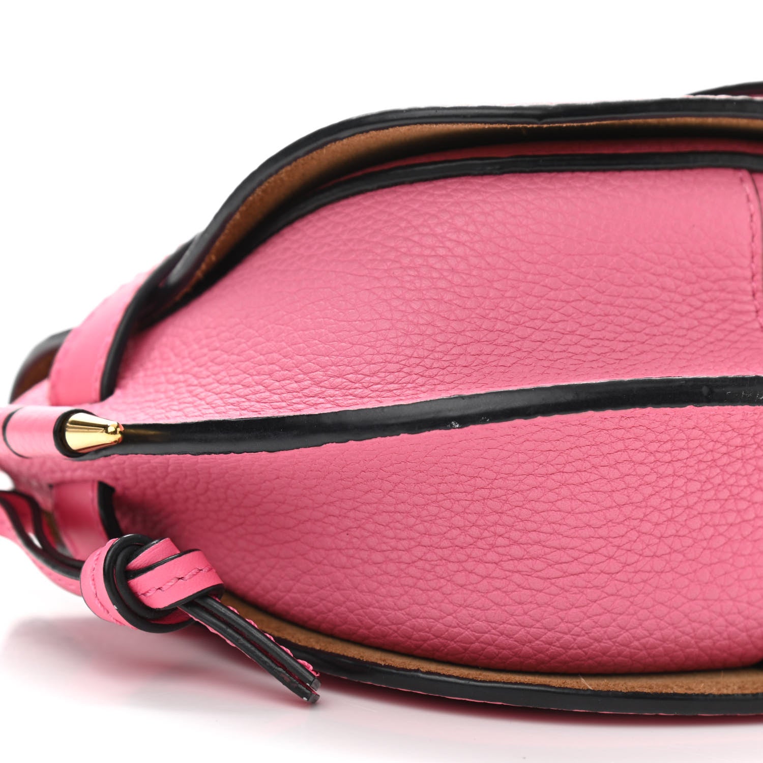 Loewe Grained Calfskin Mini Gate Crossbody Bag Wild Rose 8 of 9