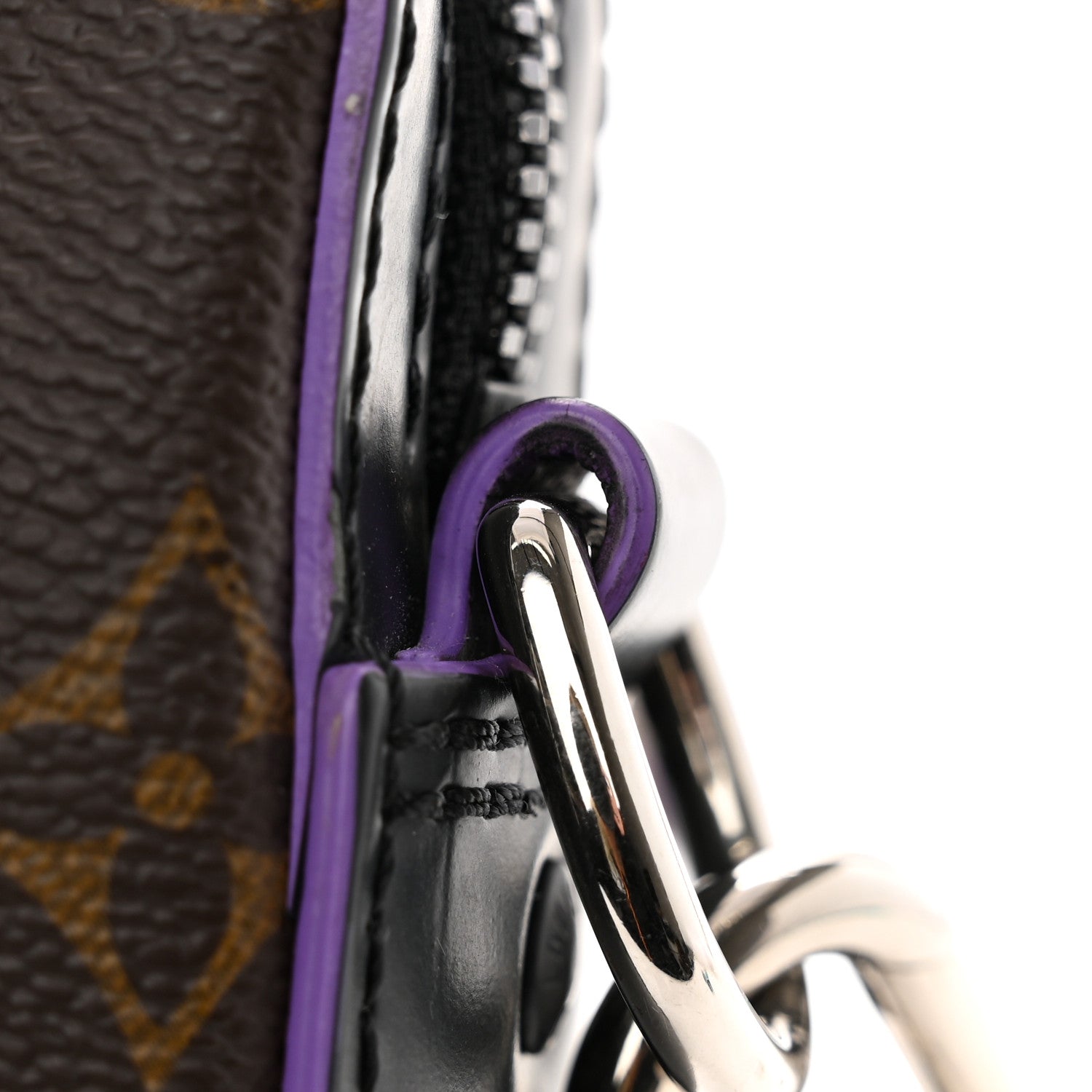 Louis Vuitton Monogram Macassar Trio Messenger Purple 11 of 11