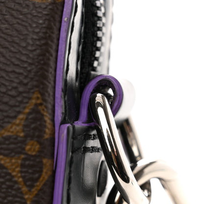 Louis Vuitton Monogram Macassar Trio Messenger Purple 11 of 11