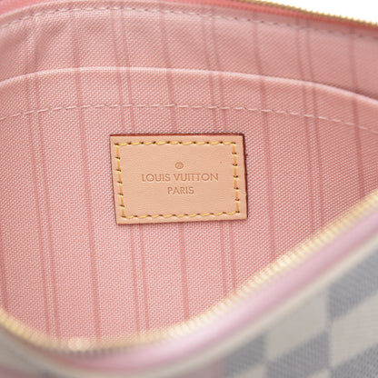 Louis Vuitton Damier Azur Tahitienne Neverfull MM GM Pochette 6 of 9