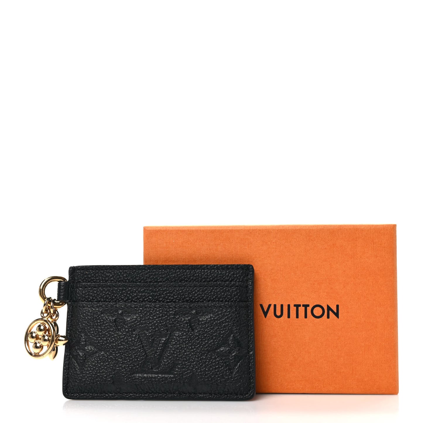 Empreinte Monogram LV Charms Card Holder Black