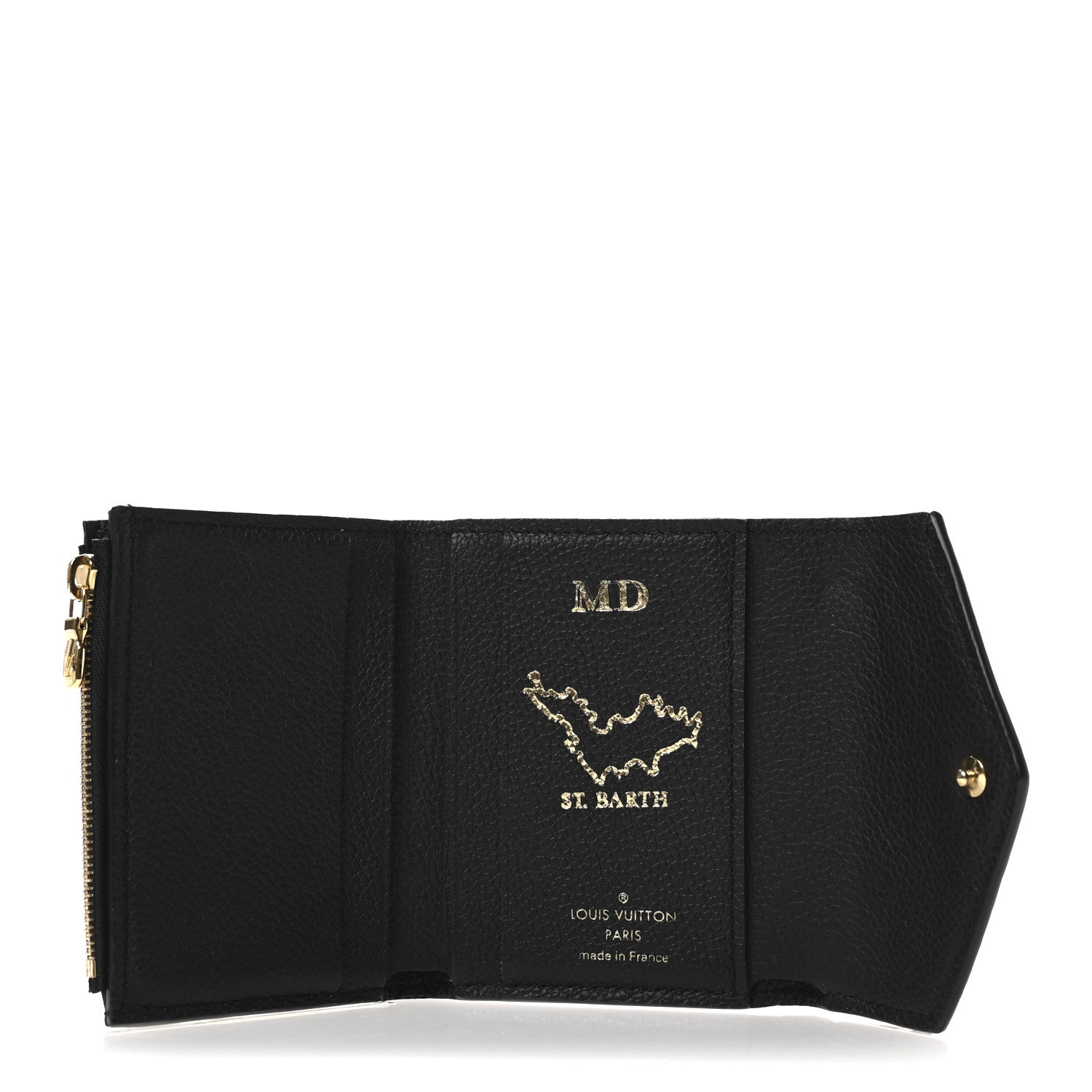 Louis Vuitton Empreinte Zoe Wallet Black 5 of 8