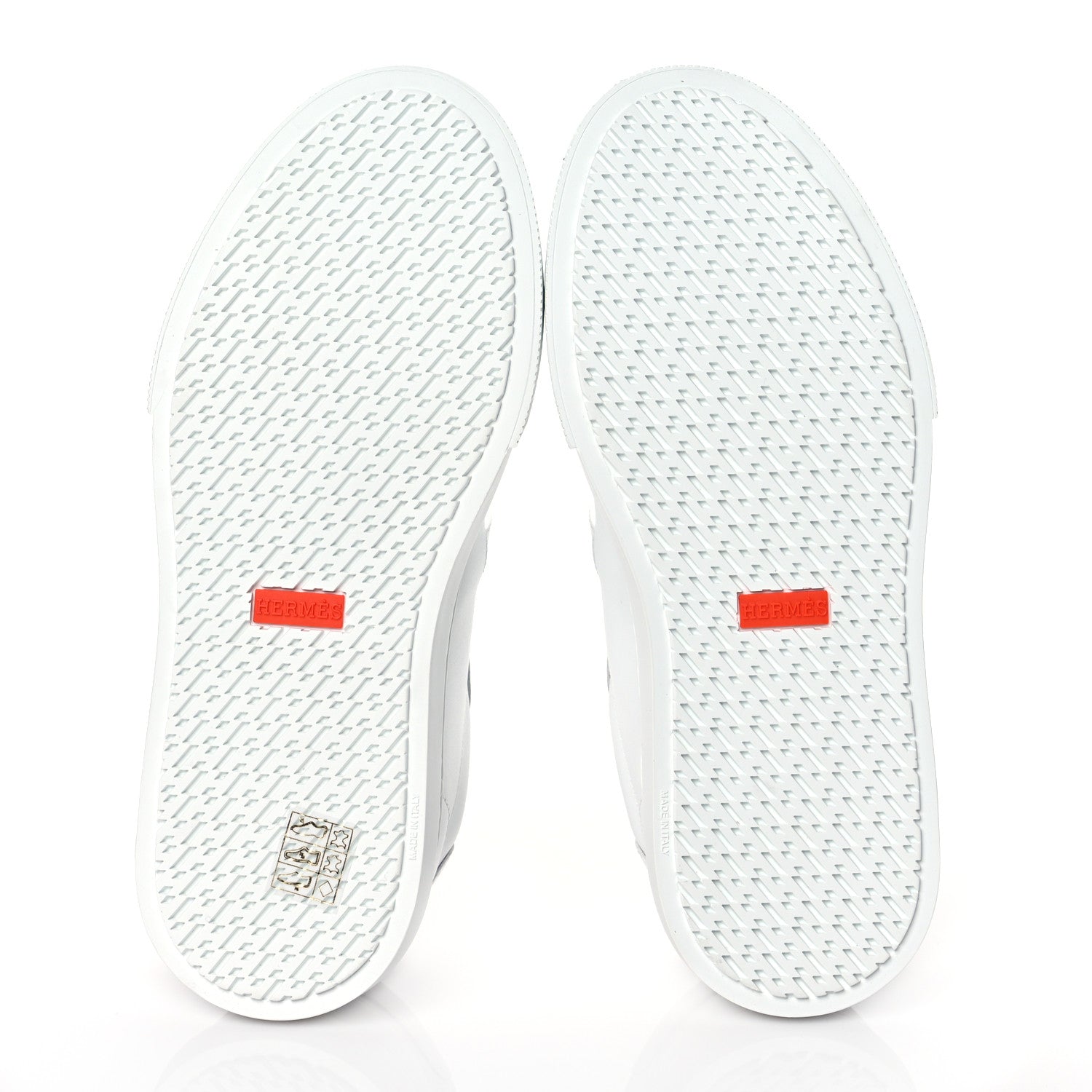 Hermes Calfskin Day Sneakers 37.5 White 5 of 9