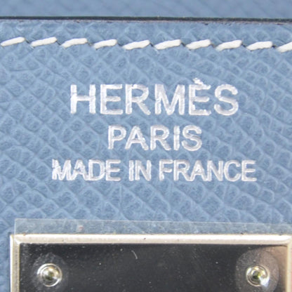 Hermes Epsom Kelly 35 Blue Jean 7 of 10