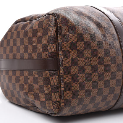 Louis Vuitton Damier Ebene Keepall Bandouliere 45 8 of 13
