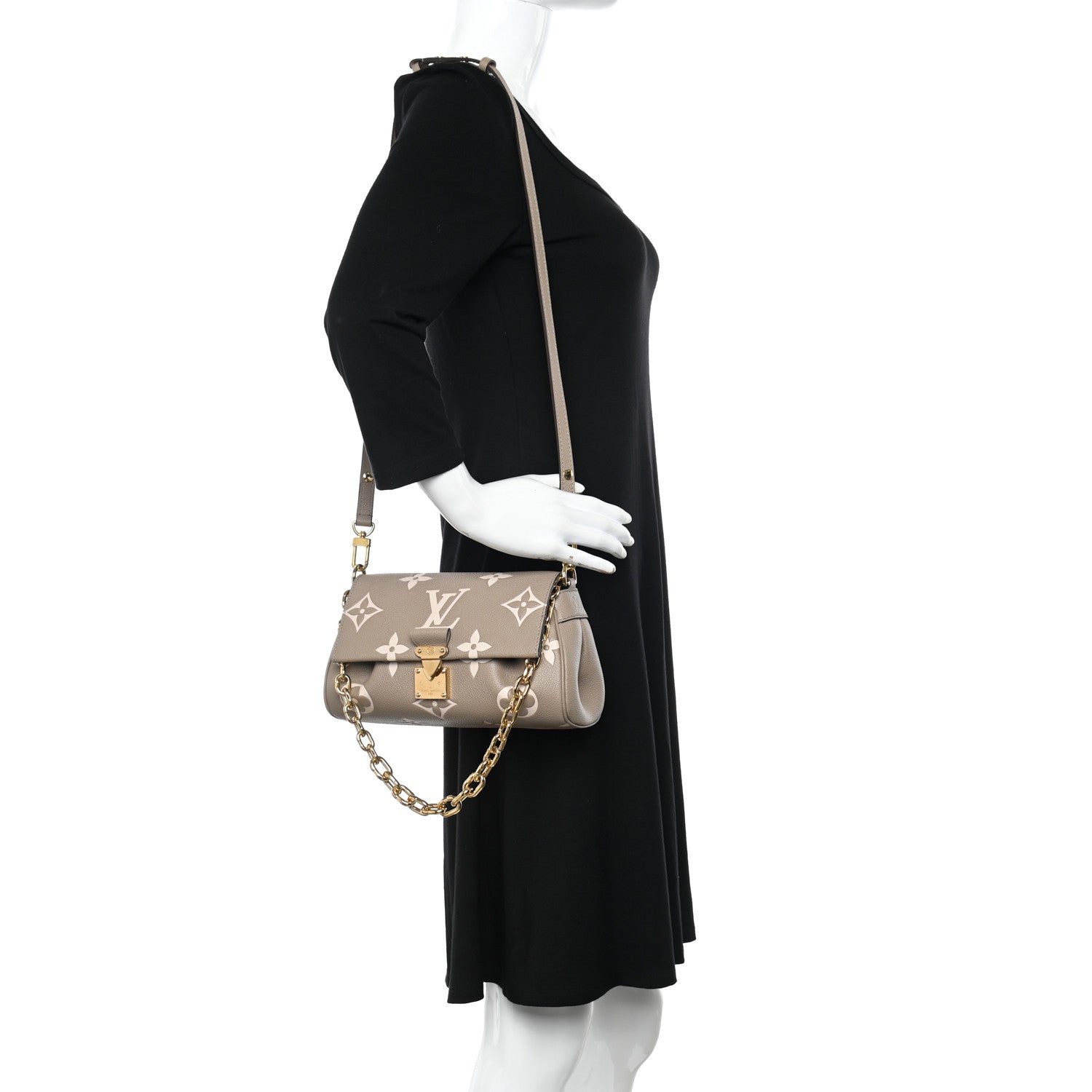 Louis Vuitton Empreinte Monogram Giant Favorite Tourterelle Creme 2 of 10