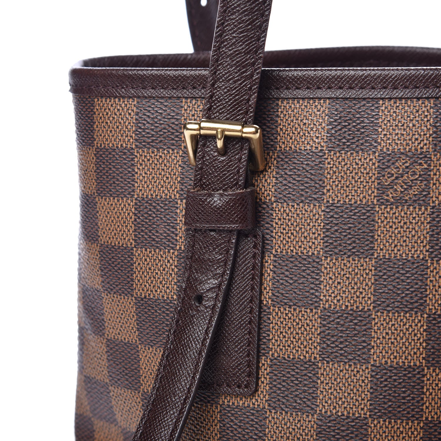 Louis Vuitton Damier Ebene Marais Bucket 23 10 of 15