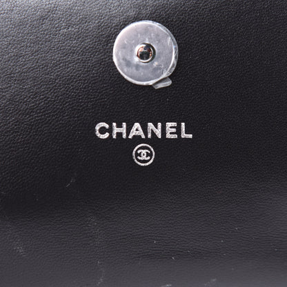 Chanel Lambskin Quilted CC Hook Card Holder So Black 6 of 12