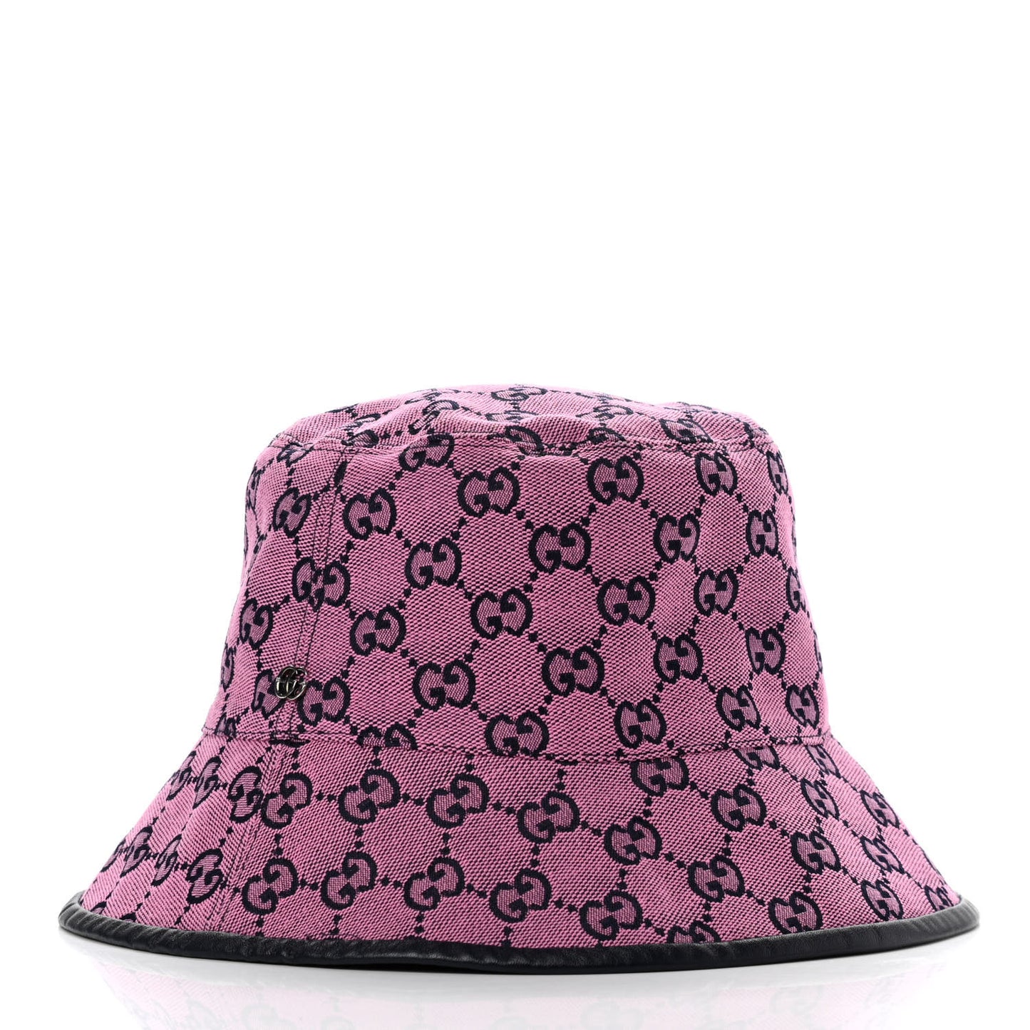 Canvas GG Monogram Bucket Hat XS Pink