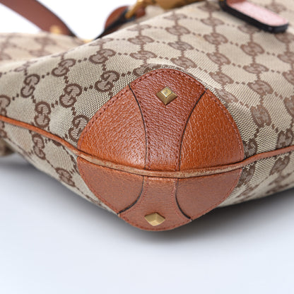 Gucci Monogram Piston Lock Jackie O Hobo 8 of 15