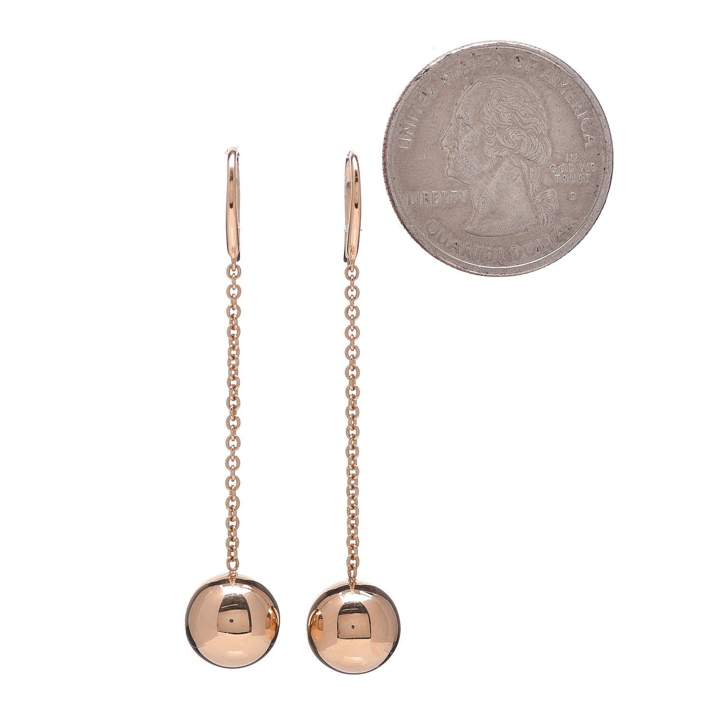 18K Yellow Gold 10mm HardWear Ball Hook Drop Earrings