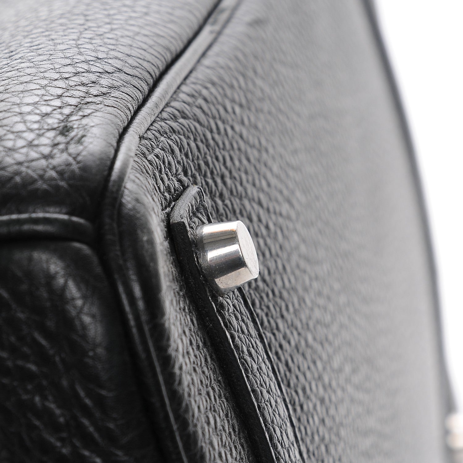 Hermes Taurillon Clemence Birkin 35 Black 25 of 30