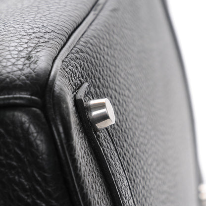 Hermes Taurillon Clemence Birkin 35 Black 25 of 30