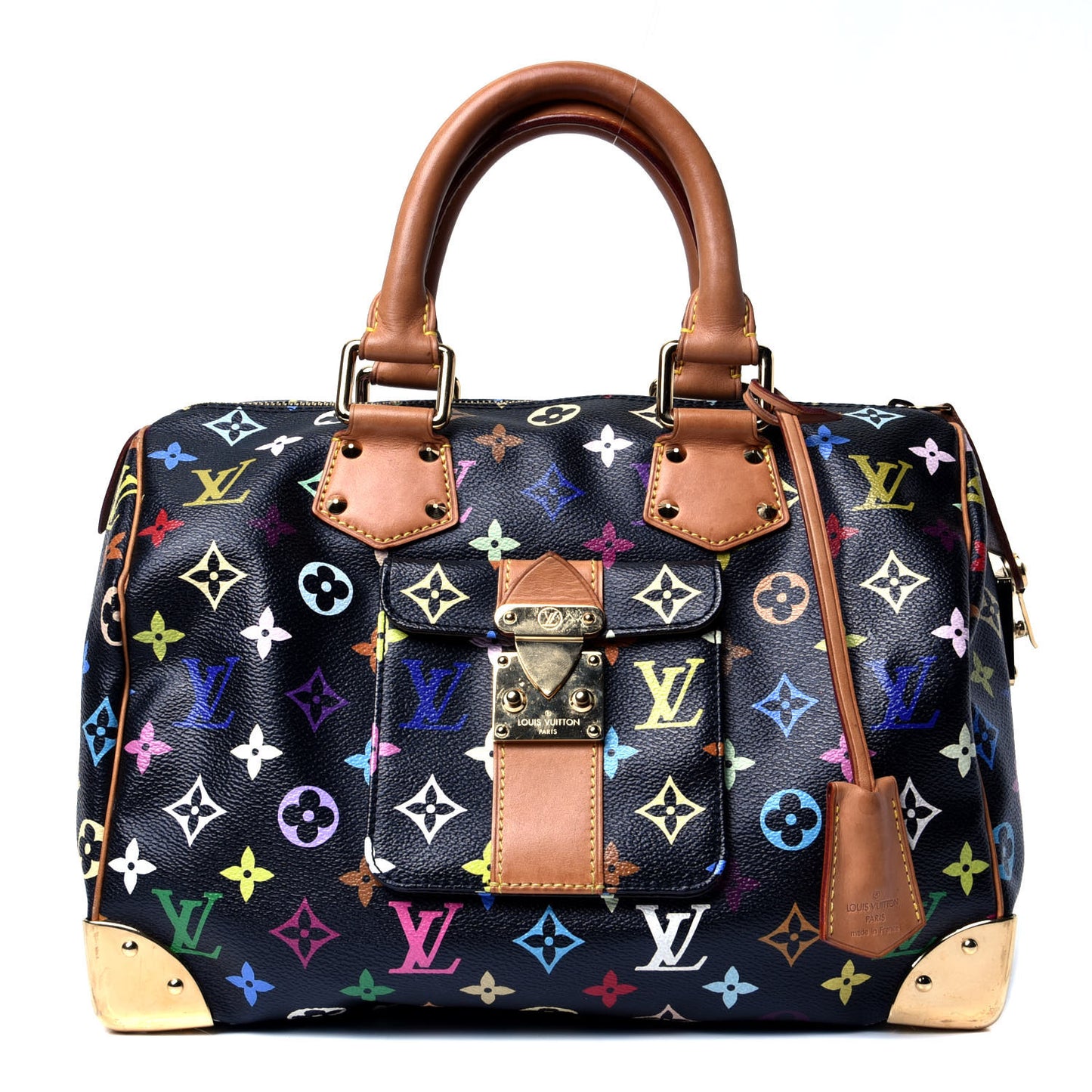 Monogram Multicolor Speedy 30 Black